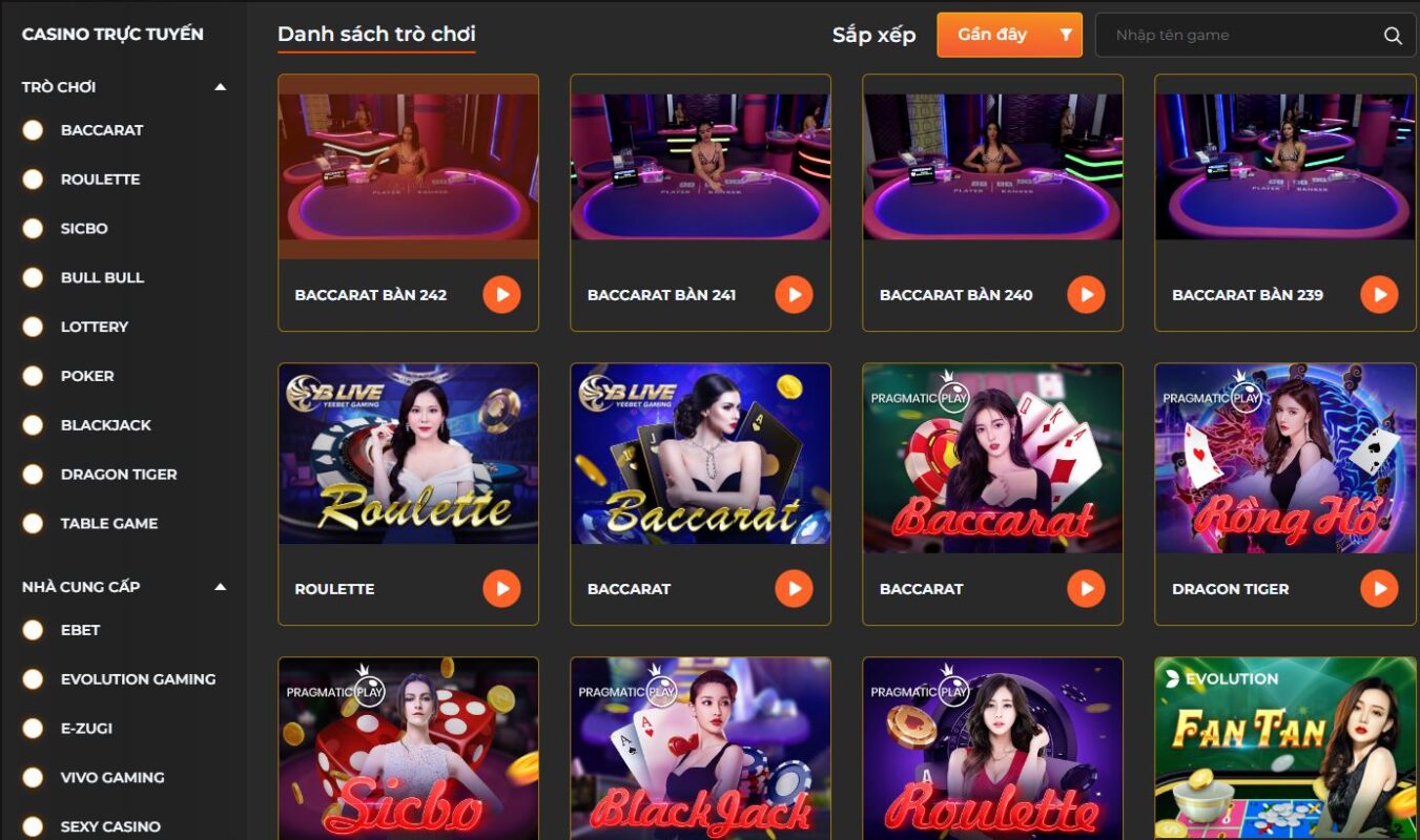 Thuật ngữ đặc biệt trong game bài Sâm lốc Gemwin